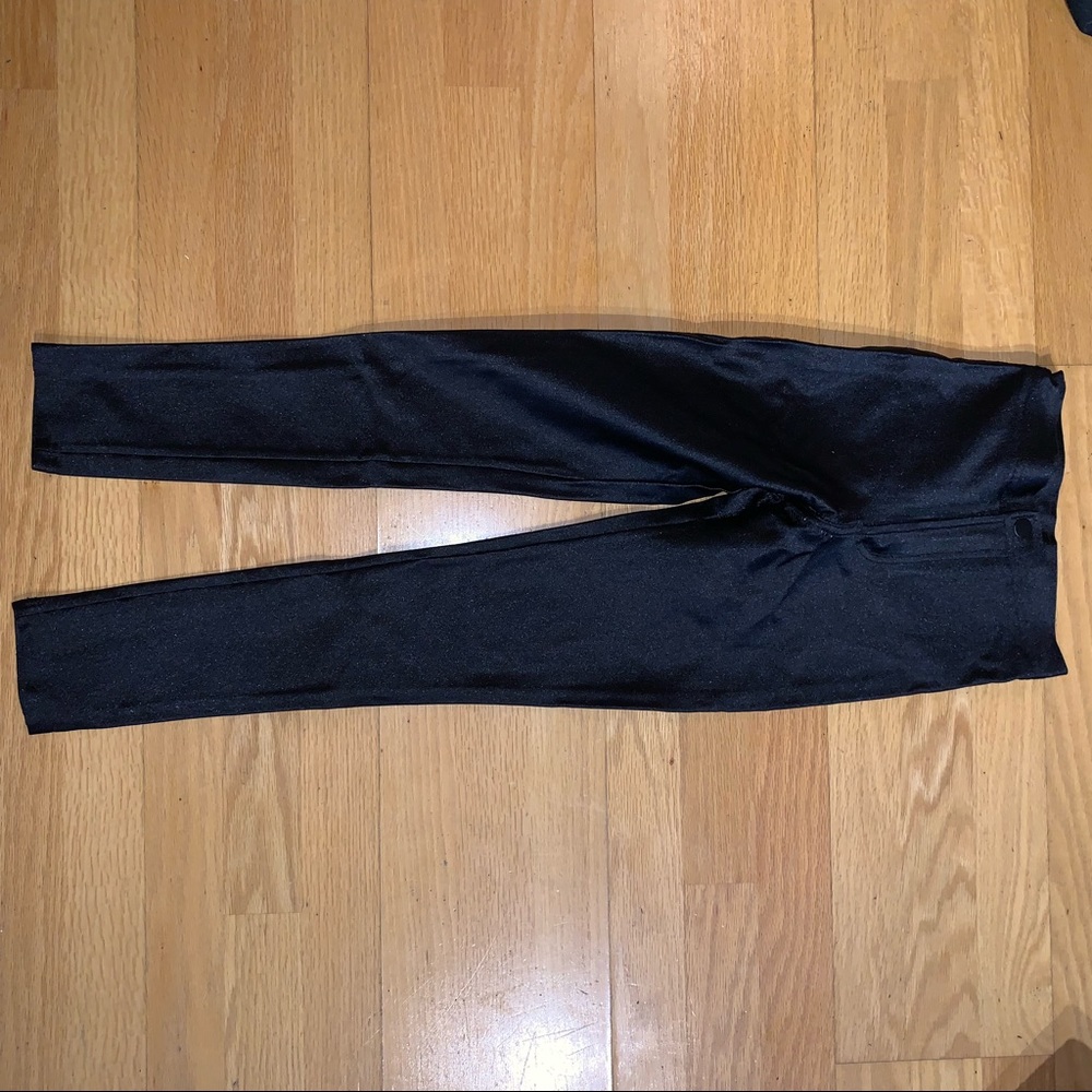 American apparel high shine jeggings